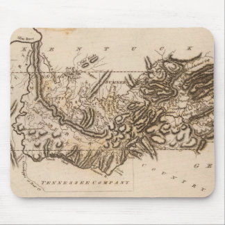 Alfombrilla De Ratón Mapa de Tennessee por Arrowsmith
