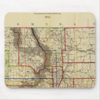 Alfombrilla De Ratón Mapa de Thayer de Colorado 2