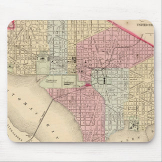 Alfombrilla De Ratón Mapa de Washington de Mitchell