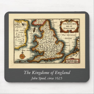 Alfombrilla De Ratón Mapa del Atlas Anticuario del Reino de Inglaterra