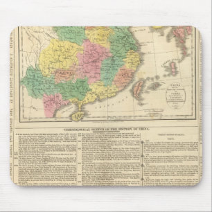 Alfombrilla De Ratón Mapa del Atlas de China y Japón
