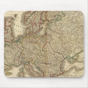 Alfombrilla De Ratón Mapa del Atlas de Europa
