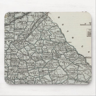Alfombrilla De Ratón Mapa del Atlas de Georgia