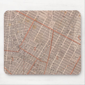 Alfombrilla De Ratón Mapa del Atlas de la ciudad de Nueva York