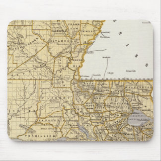 Alfombrilla De Ratón Mapa del Atlas de Louisiana