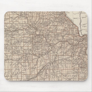 Alfombrilla De Ratón Mapa del Atlas de Misuri