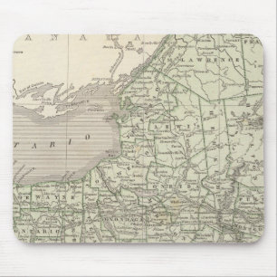 Alfombrilla De Ratón Mapa del Atlas de Nueva York