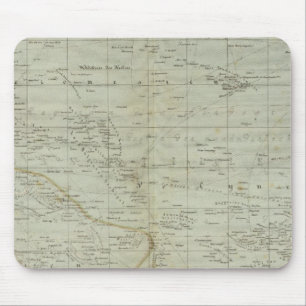 Alfombrilla De Ratón Mapa del Atlas Oceanía