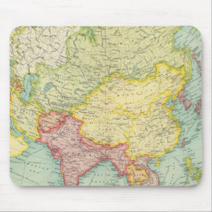 Alfombrilla De Ratón Mapa del atlas político de Asia