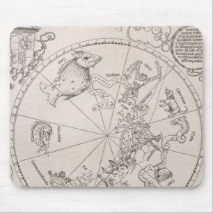 Alfombrilla De Ratón Mapa del cielo meridional