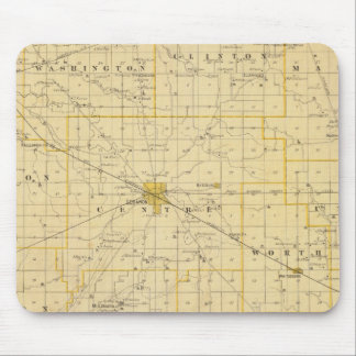 Alfombrilla De Ratón Mapa del condado de Boone