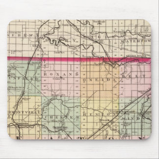 Alfombrilla De Ratón Mapa del condado de Eaton, Michigan