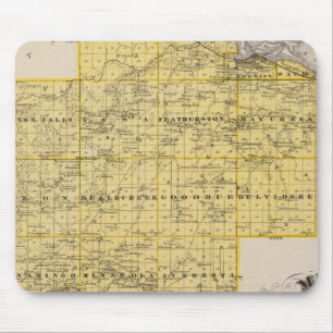 Alfombrilla De Ratón Mapa del condado de Goodhue, Minnesota