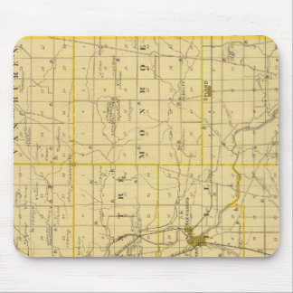 Alfombrilla De Ratón Mapa del condado de Grant