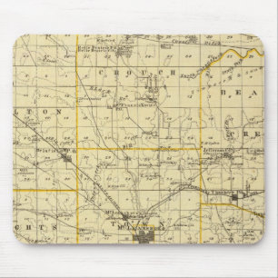 Alfombrilla De Ratón Mapa del condado de Hamilton