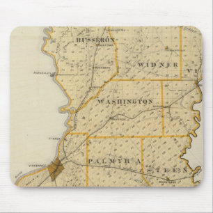 Alfombrilla De Ratón Mapa del condado de Knox