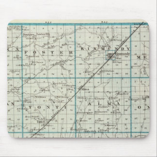 Alfombrilla De Ratón Mapa del condado de Marion