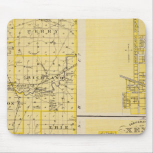 Alfombrilla De Ratón Mapa del condado de Miami
