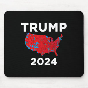 Alfombrilla De Ratón Mapa del Condado de Resultados de Elecciones Exact