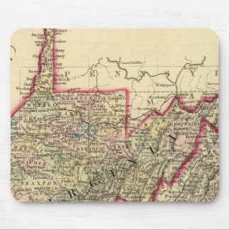 Alfombrilla De Ratón Mapa del condado de West Virginia