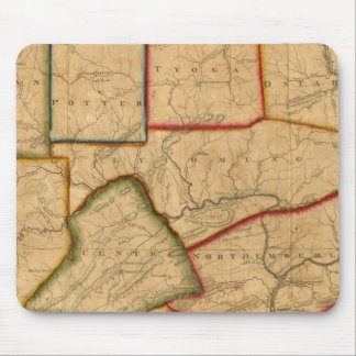 Alfombrilla De Ratón Mapa Del Estado De Pennsylvania