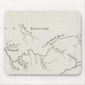 Alfombrilla De Ratón Mapa del gobierno de Tennessee