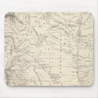 Alfombrilla De Ratón Mapa del Gran Chaco y regiones vecinas