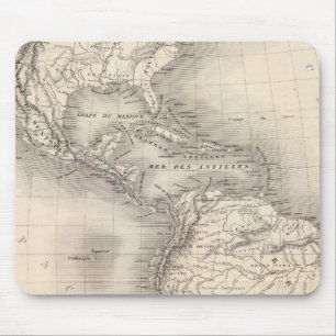 Alfombrilla De Ratón Mapa del Imperio Español en las Américas
