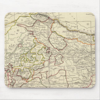 Alfombrilla De Ratón Mapa del índice India XII