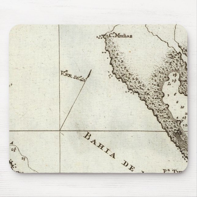Alfombrilla De Ratón Mapa del libro de Alaska (Frente)