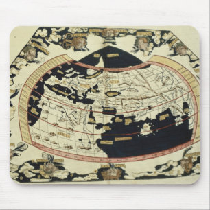 Alfombrilla De Ratón Mapa del mundo