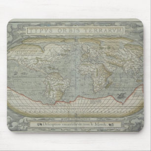 Alfombrilla De Ratón Mapa del mundo 12