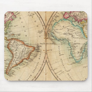 Alfombrilla De Ratón Mapa del mundo 3