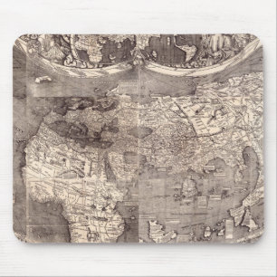 Alfombrilla De Ratón Mapa del mundo el 1507
