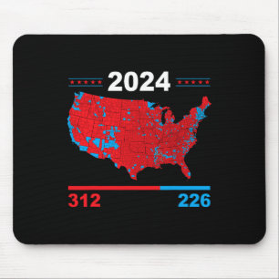 Alfombrilla De Ratón Mapa electoral Resultados electorales de Trump 312
