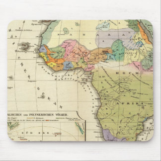 Alfombrilla De Ratón Mapa etnográfico de África