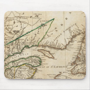 Alfombrilla De Ratón Mapa general de las colonias británicas del norte