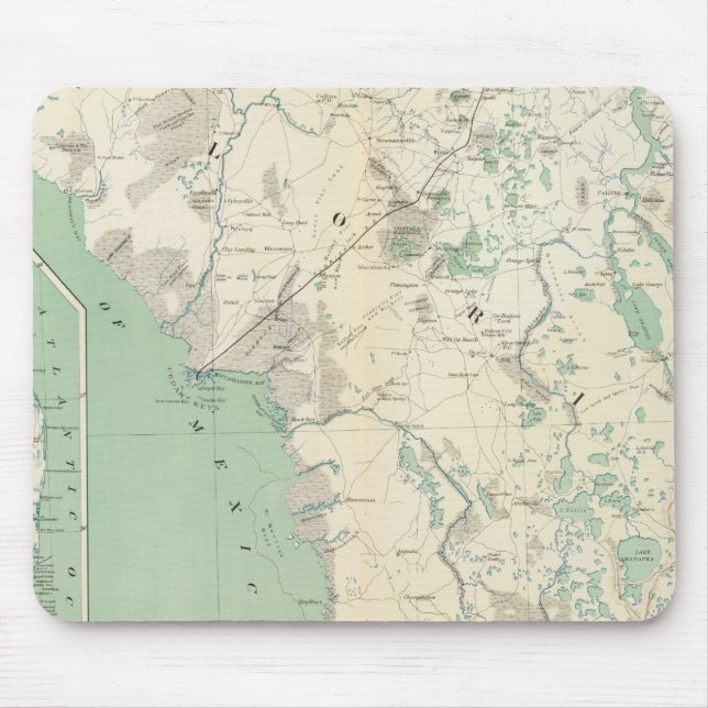 Alfombrilla De Ratón Mapa general XI (Frente)