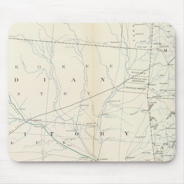 Alfombrilla De Ratón Mapa general XXV (Frente)