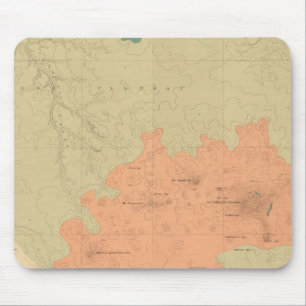 Alfombrilla De Ratón Mapa Geológico De La Meseta De Colorado