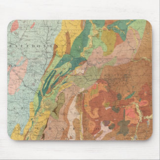 Alfombrilla De Ratón Mapa geológico de New Hampshire