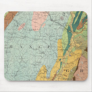 Alfombrilla De Ratón Mapa geológico de New Hampshire 2