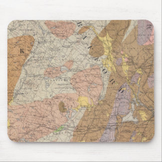 Alfombrilla De Ratón Mapa geológico de New Hampshire 4