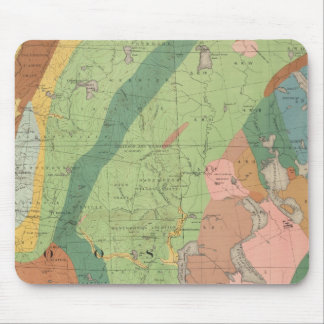 Alfombrilla De Ratón Mapa geológico de New Hampshire 5