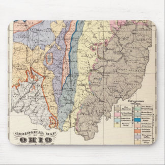 Alfombrilla De Ratón Mapa geológico de Ohio