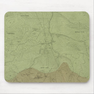 Alfombrilla De Ratón Mapa geológico del nuevo distrito de Idria