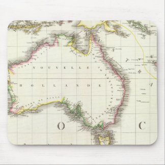 Alfombrilla De Ratón Mapa grabado de Austria e Indonesia