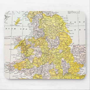 ALFOMBRILLA DE RATÓN MAPA: INGLATERRA Y PAÍS DE GALES