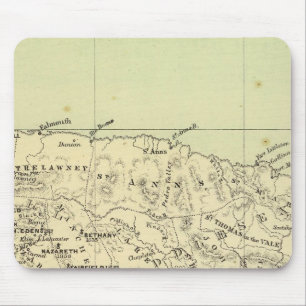 Alfombrilla De Ratón Mapa litografiado de Jamaica