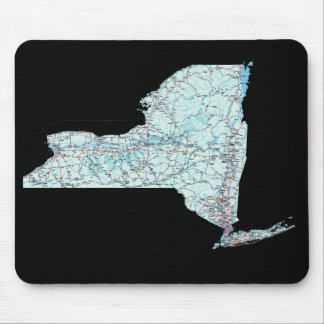 Alfombrilla De Ratón Mapa Mousepad de Nueva York